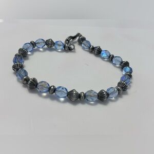 Vintage 2000’s Blue Beaded Bracelet
